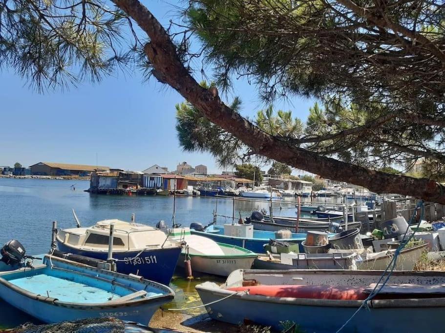 Maison Quartier Pointe-Courte A Sete Bagian luar foto